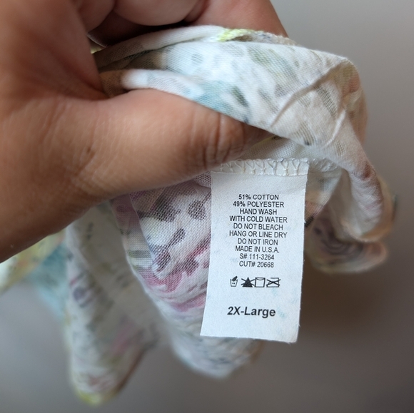 NWT Disney Parks Big Bang Paris Sheer Sleeveless Tank Top 2XL - Picture 6 of 9